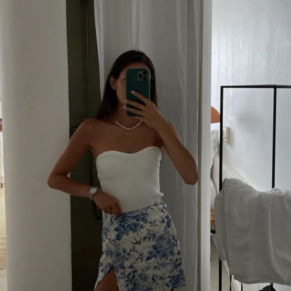 NWOT Reformation  Margot Skirt Pompadour